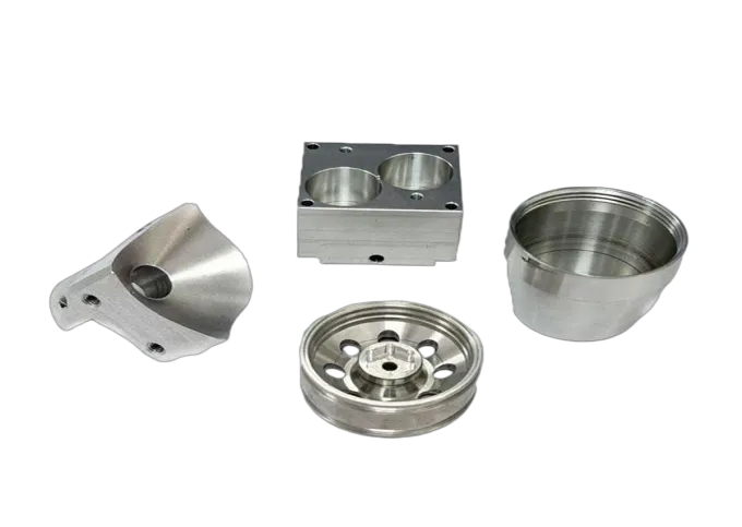 Beispiele für bearbeitete Metallteile