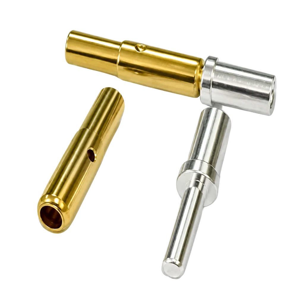 2.4 mm Kronenfederkontakte