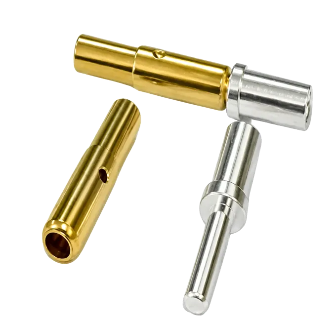 2.4 mm Contactos de resorte tipo corona