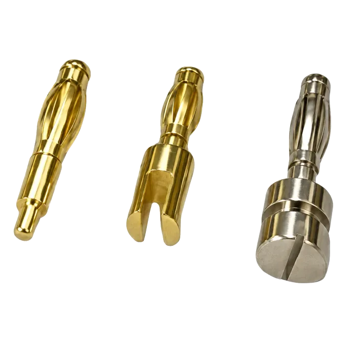 2.5 mm contacts banane sur carte