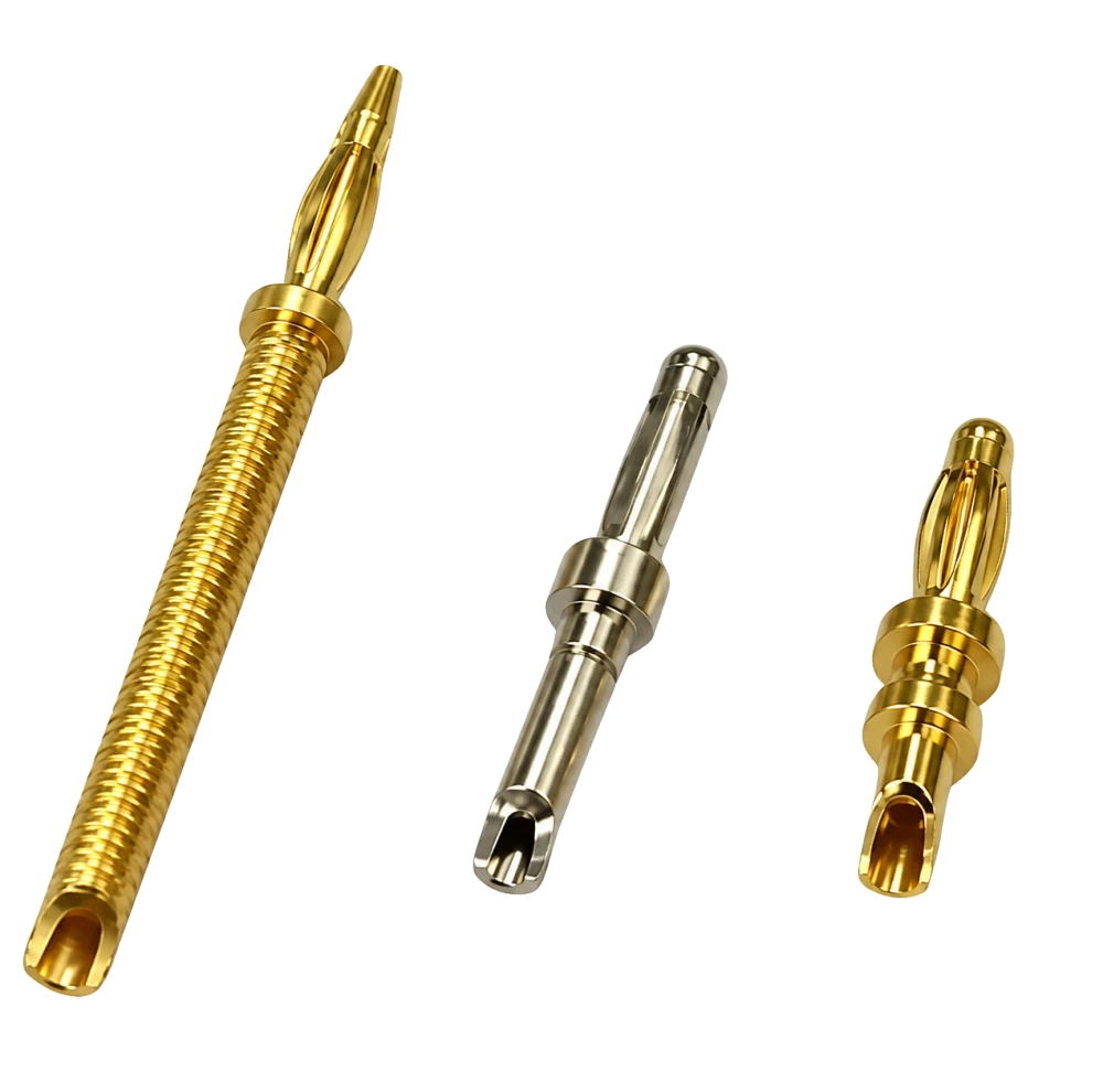 2.5 mm Bananen-Lötkontakte