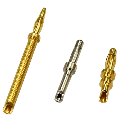2.5 mm Bananen-Lötkontakte