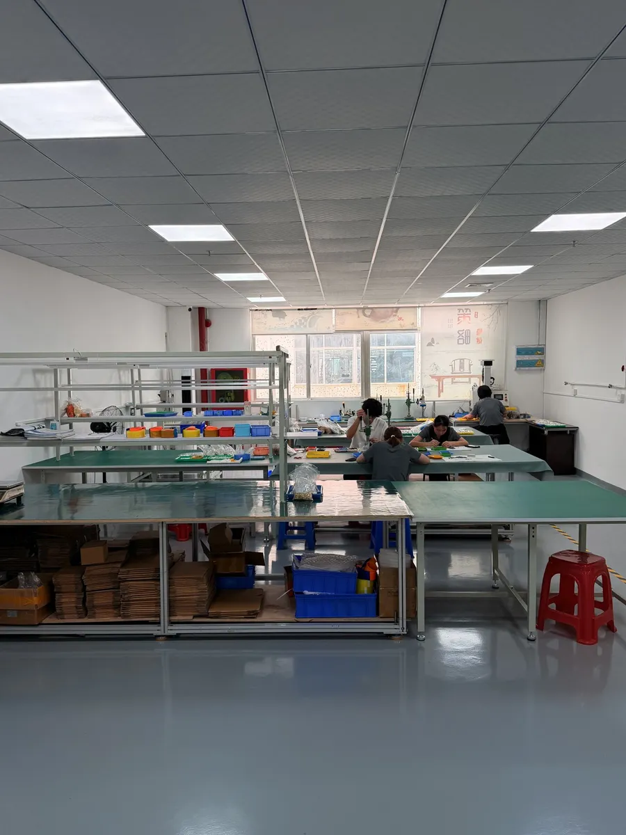 Manufacturing and assembly area in the Rui'an factory